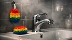 Akrylowa myjka do czyszczenia kranu bez chemii: działa lepiej, niż myślisz