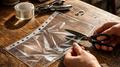 Jak przerobić koszulki A4 na organizer na reklamówki i drobiazgi w 15 minut