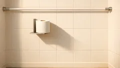 Sprytny trik na przechowywanie w toalecie bez wiercenia w 10 minut