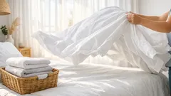 Jak często prać pościel, ręczniki i zasłony? Prosty harmonogram tekstyliów domowych